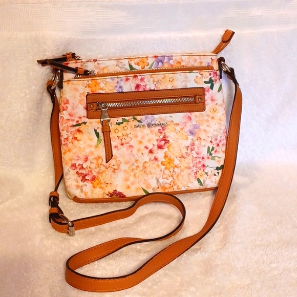 Dana Buchman cross body purse multi section handbag - Picture 1 of 8